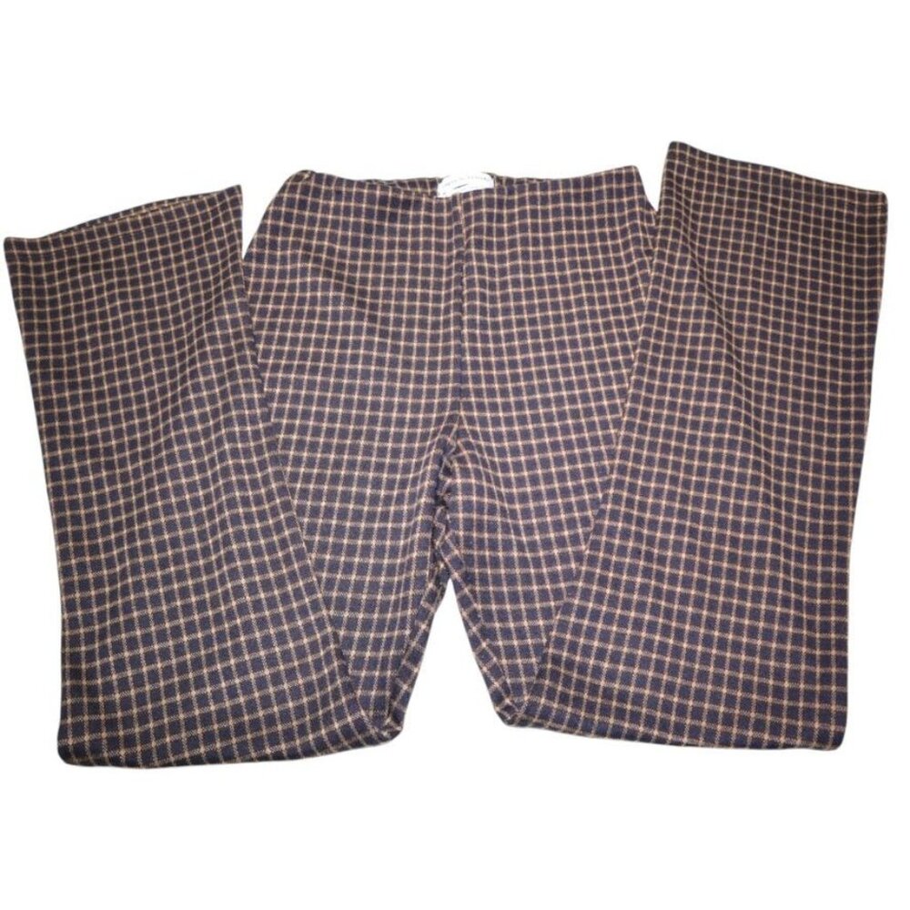Urban Outfitters Multicolor Plaid Flare Pants Size Small